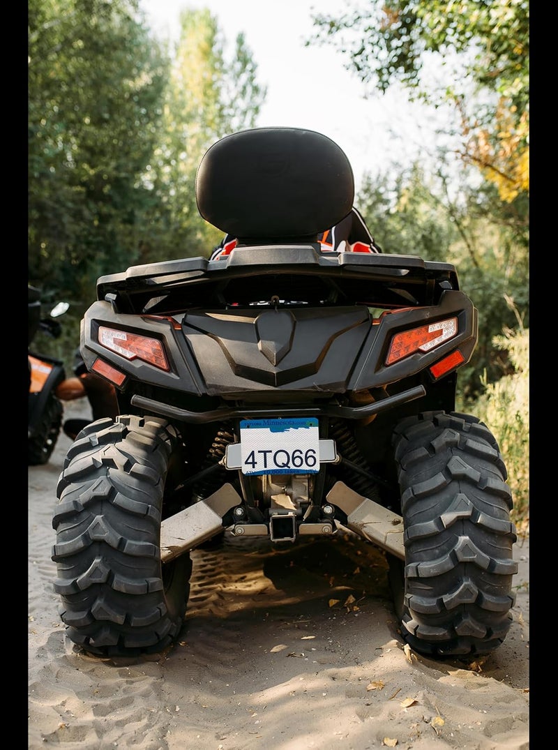 Handmade Minnesota Metal ATV/UTV * Reflective * Registration Plate - Image 4